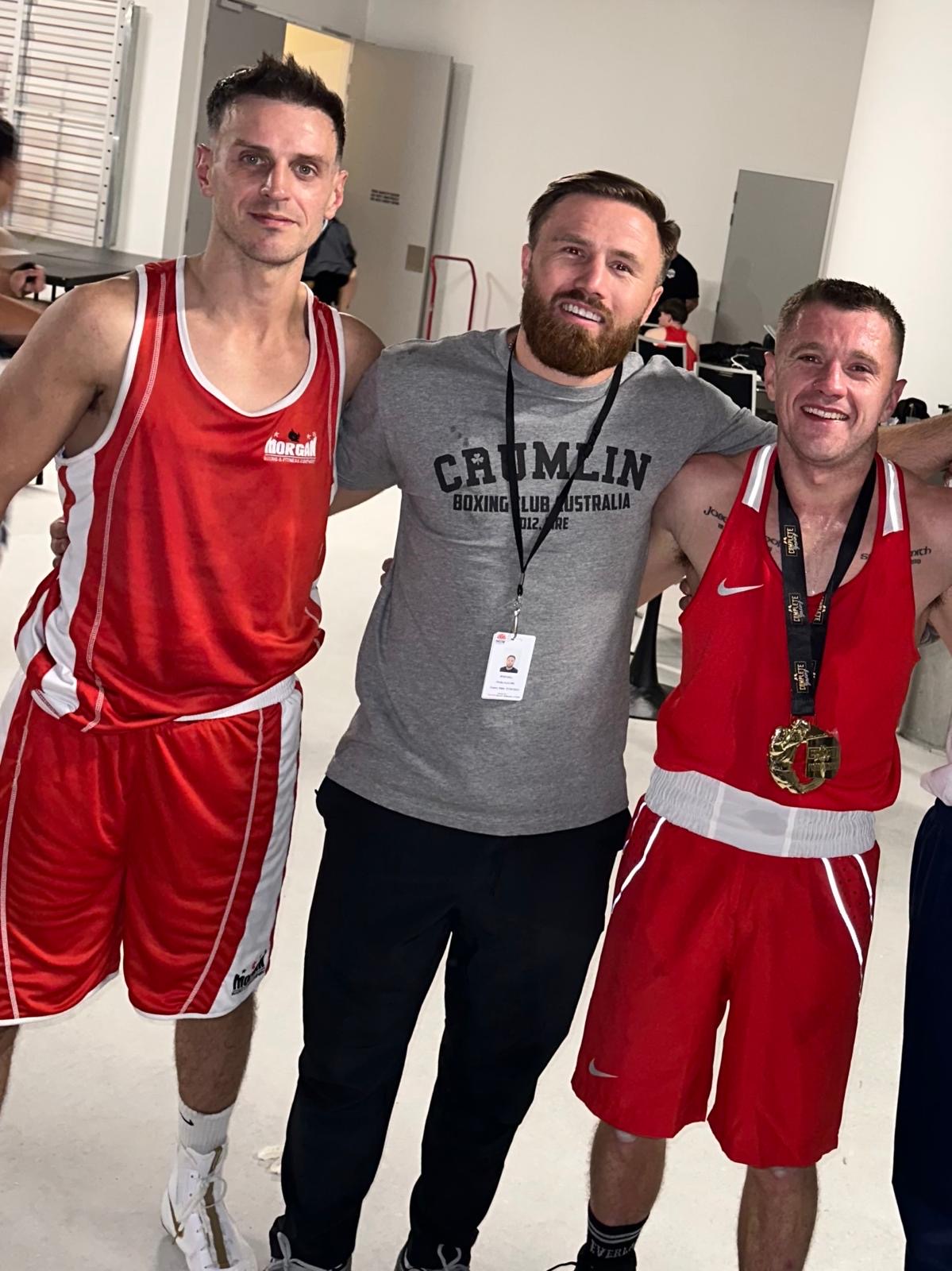 Coach with medallist